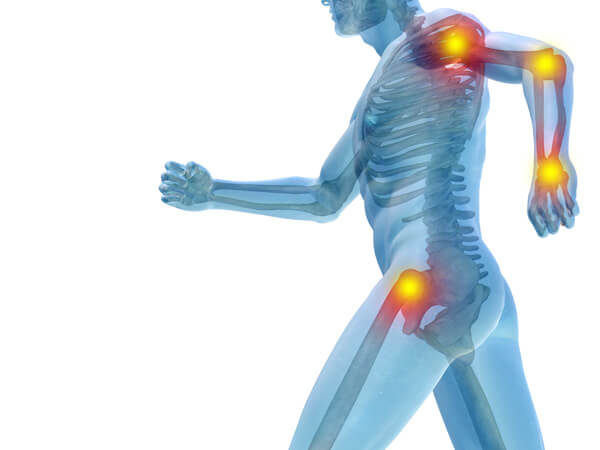 widespread pain caused by fibromyalgia